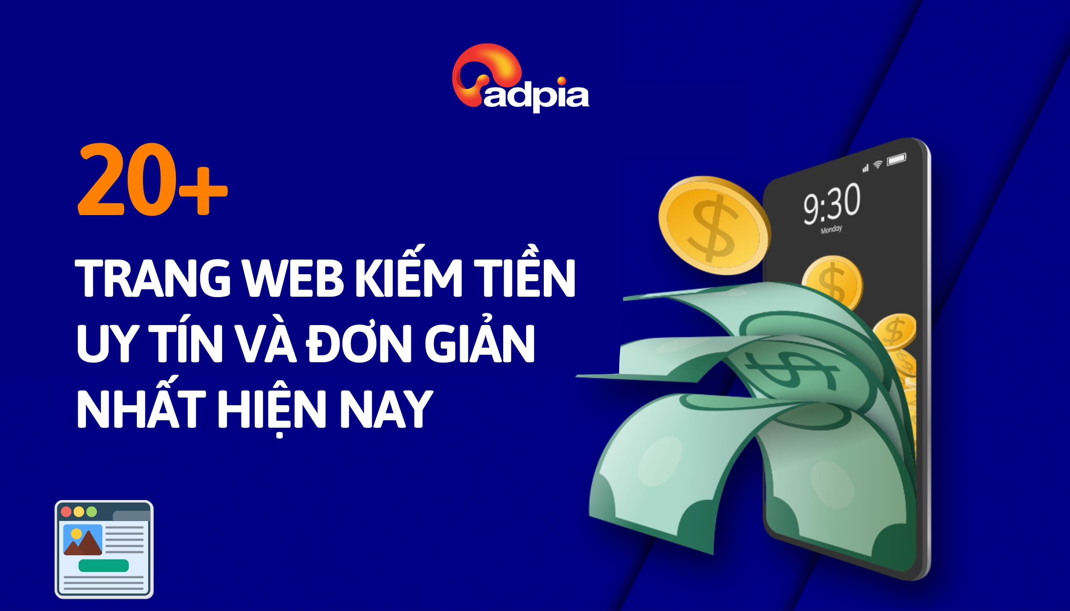 Top 20+ trang web kiếm tiền online uy tín hiện nay